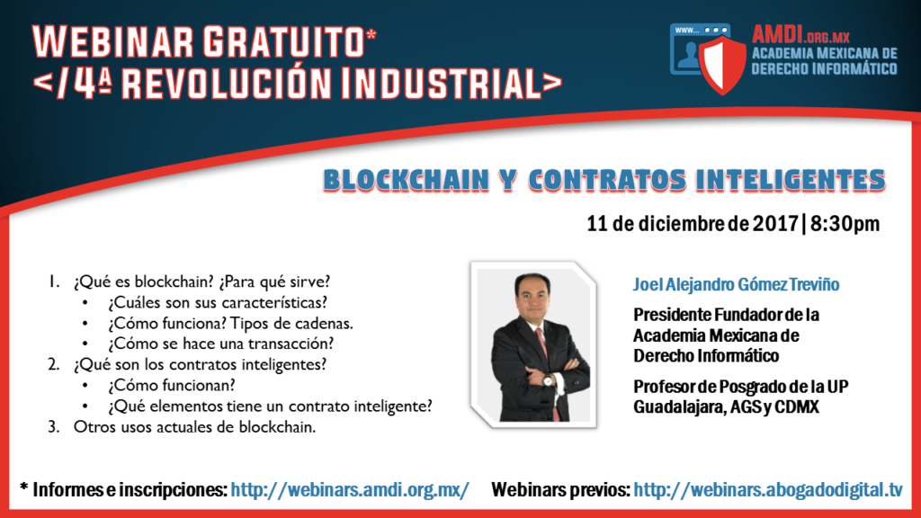 Blockchain y contratos inteligentes